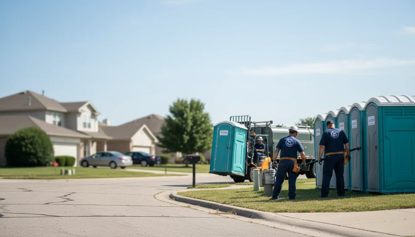 Porta Potty Rental in Aurora, KS near me